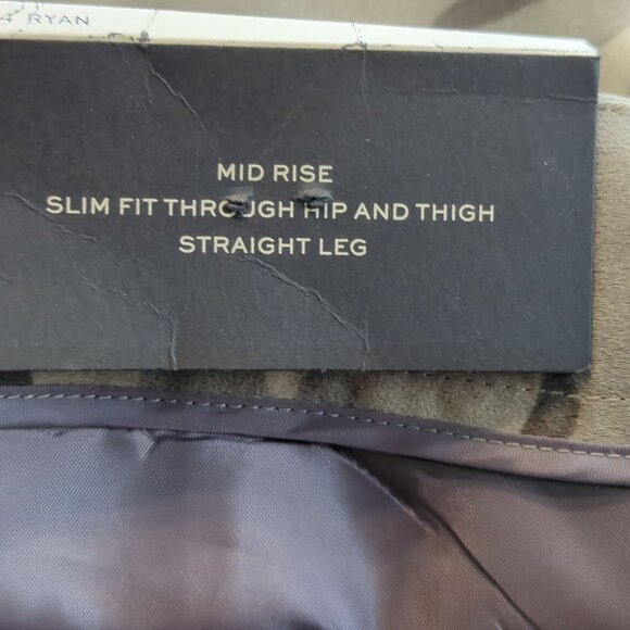 Banana Republic Womens Sz 14 Pants Ryan Camo print Mid Rise - Picture 7 of 14